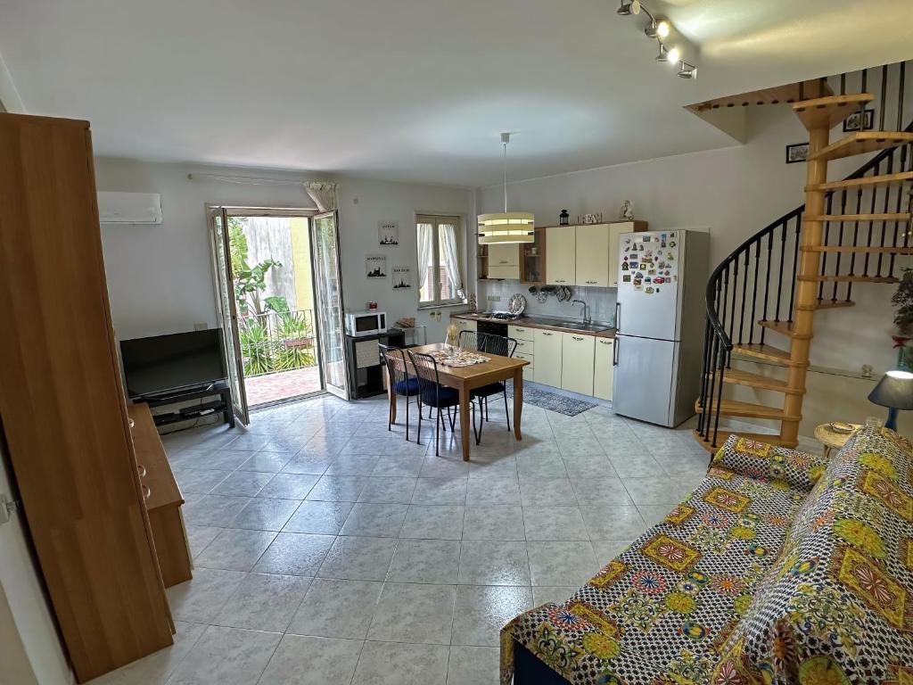 Kuchyň nebo kuchyňský kout v ubytování Casa Vacanza AcquaMarina