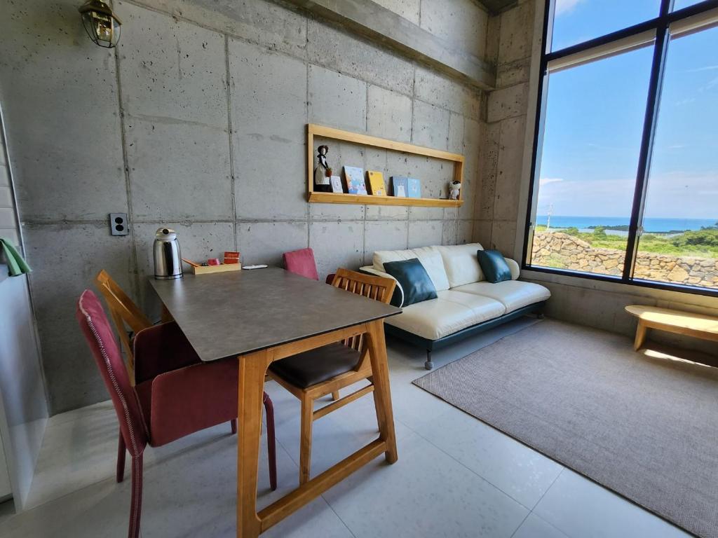 Posezení v ubytování Dalthor Pension