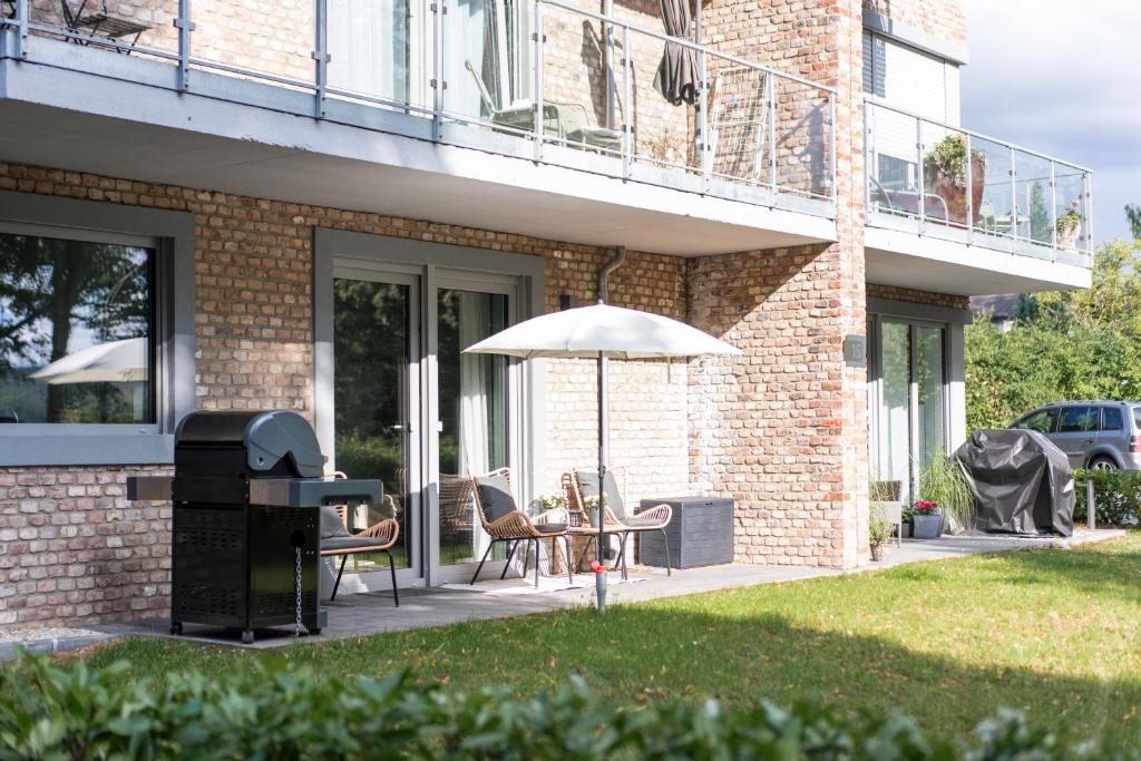Zahrada ubytování LITELIVING Familiensuite BoHo