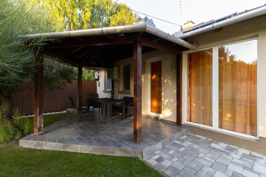 Zahrada ubytování Szelidi Apartmanok