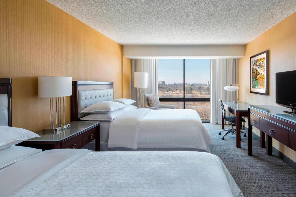 Sheraton West Des Moines - Logeerkamer, Twee Tweepersoonsbedden