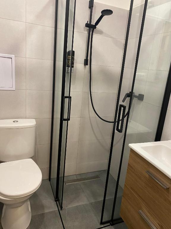 Koupelna v ubytování STING Apartments Havířov