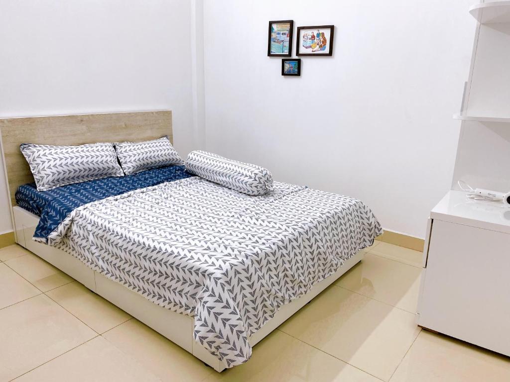 Katil atau katil-katil dalam bilik di SAIGONESE Studio
