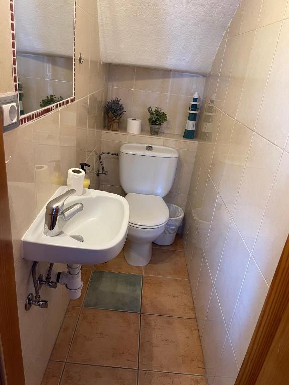 Koupelna v ubytování VILLA LUZ SUITE