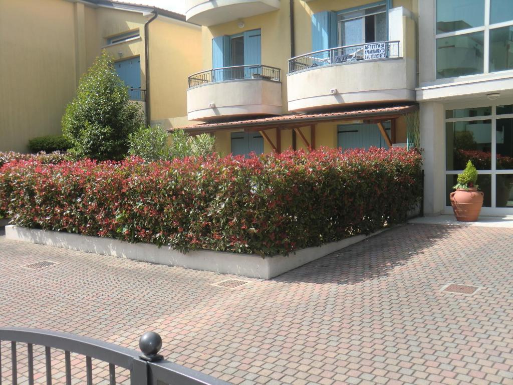 Budynek, w którym mieści się apartament
