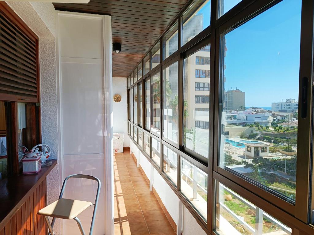 Balkón alebo terasa v ubytovaní NOG - La Nogalera, 2 dorm, 2 baños, Terraza, Piscina, Wifi