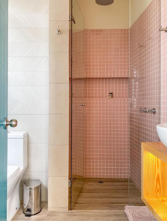 Koupelna v ubytování Kauhuhu Casa Hotel