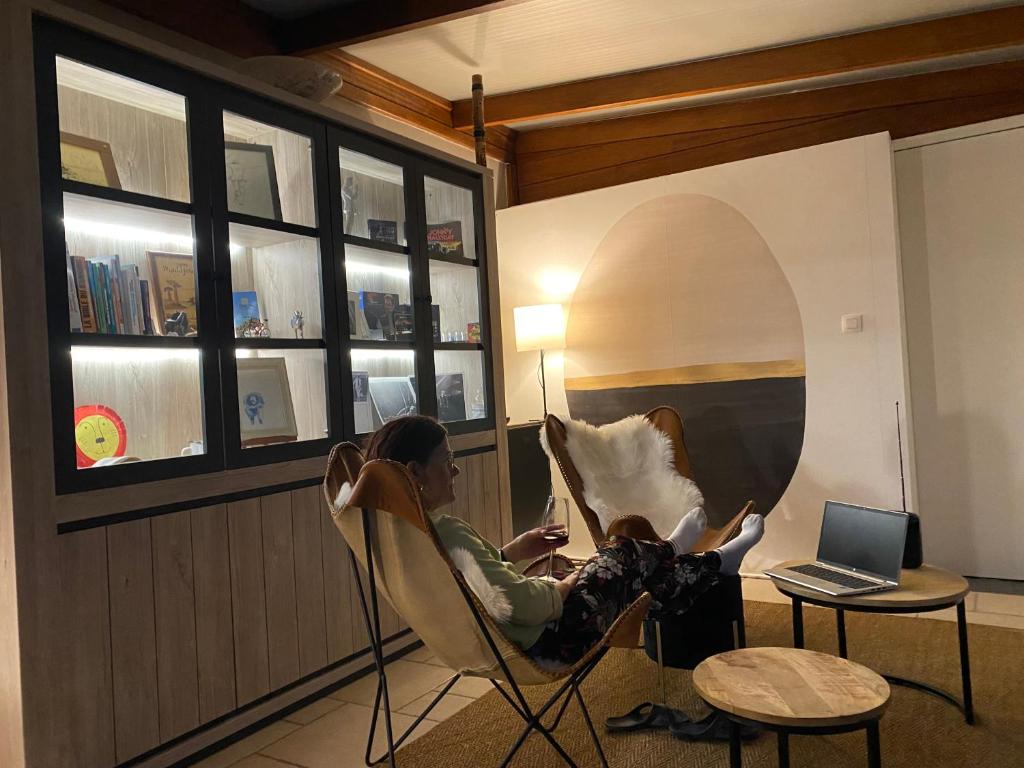 La couette du voyageur - Habitación Doble Con Baño Privado