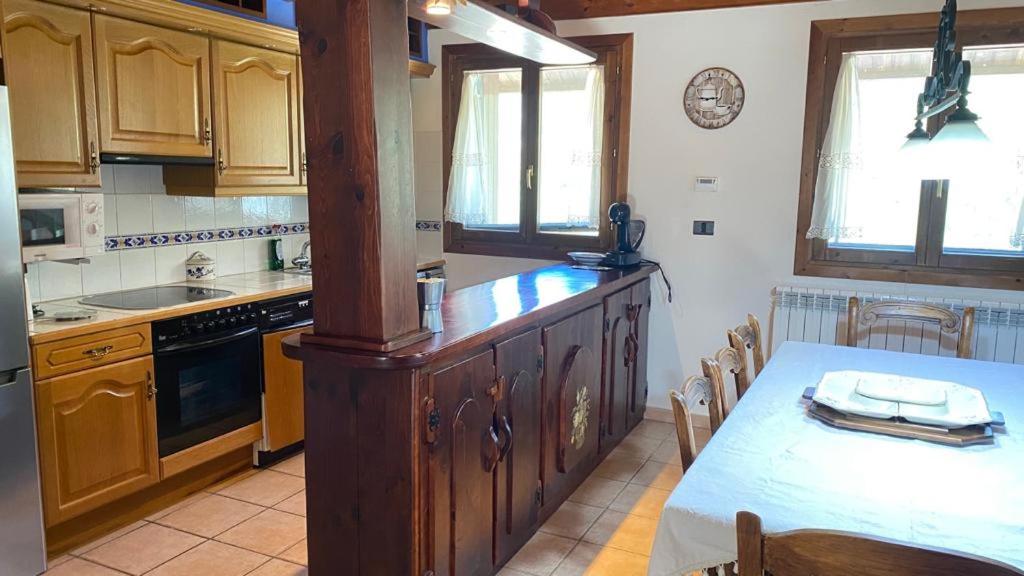 Kuchyň nebo kuchyňský kout v ubytování Casa Belius