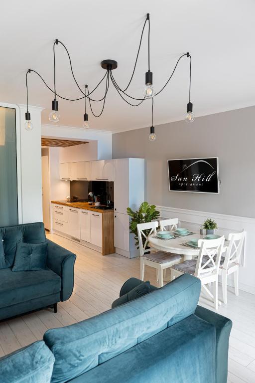 Kuchyňa alebo kuchynka v ubytovaní Apartament Sun Hill