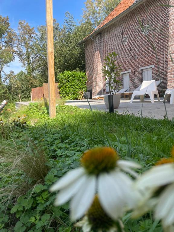 Aed väljaspool majutusasutust La Canopée des Arbres, Anna