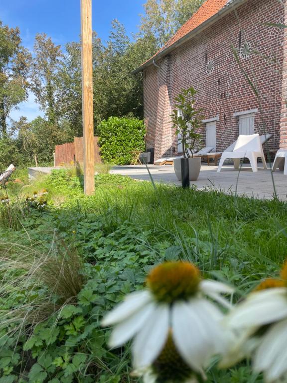 Aed väljaspool majutusasutust La Canopée des Arbres, Anna