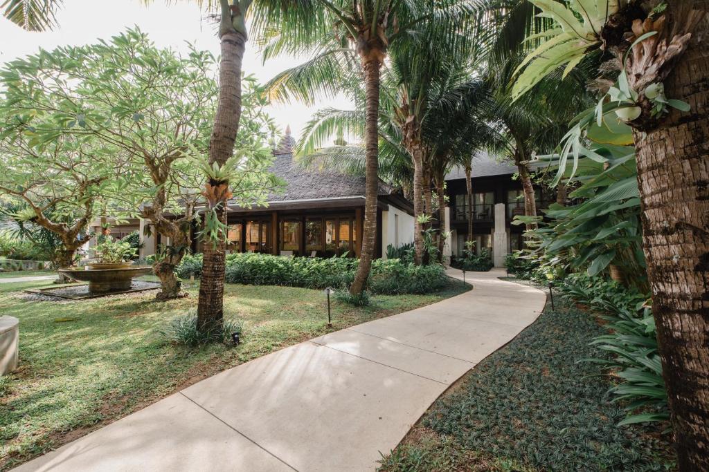 Zahrada ubytování Ramayana Suites and Resort