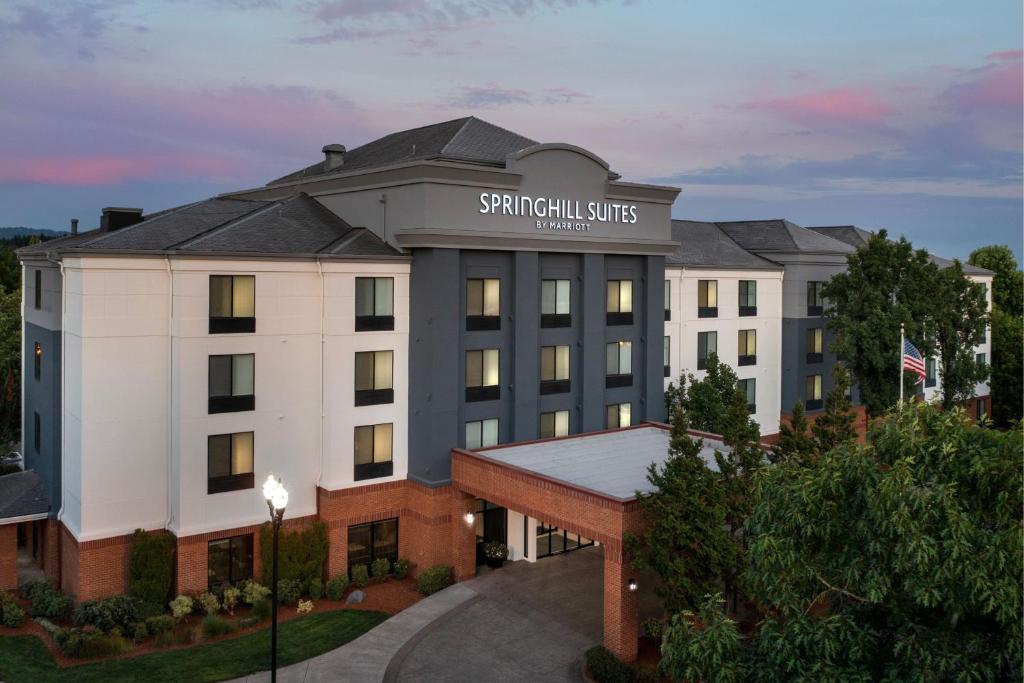 een weergave van de Springhill Suites in Durham hotel bij SpringHill Suites by Marriott Portland Hillsboro in Hillsboro