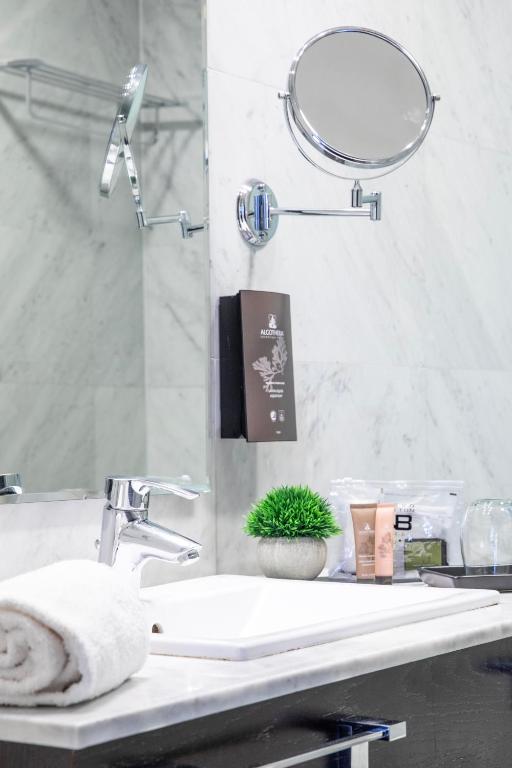 Un baño de Hotel Nuevo Boston