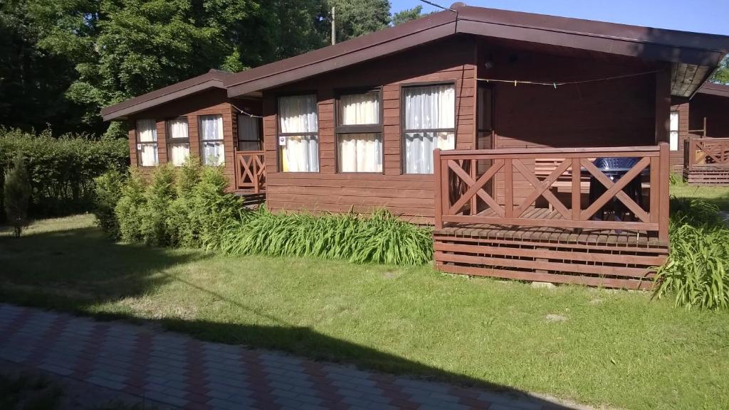 Zahrada ubytování Ośrodek Wypoczynkowy Amber