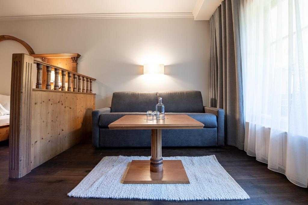 Posezení v ubytování Naturhotel MOLIN