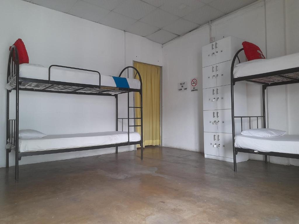 Postel nebo postele na pokoji v ubytování City View Hostel
