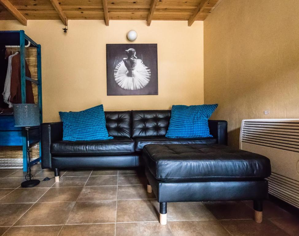 Posezení v ubytování Guesthouse Gonia