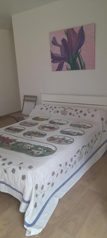 Postel nebo postele na pokoji v ubytování LA Grange Aux Etangs