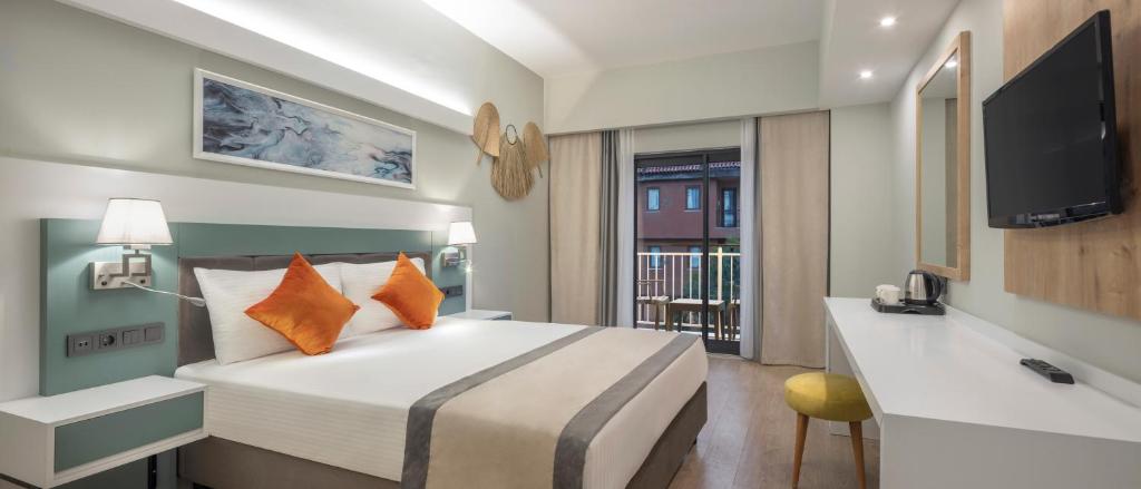 Postel nebo postele na pokoji v ubytování Arcanus Hotels Trendline Side
