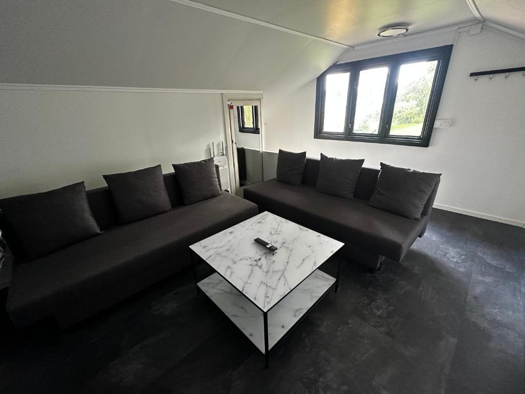 Posezení v ubytování Luxurious apartment near citycenter