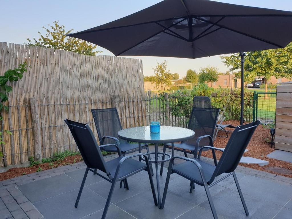 Patio nebo venkovní prostory v ubytování Het Zonnetje -Vakantiewoning en Bed and Breakfast