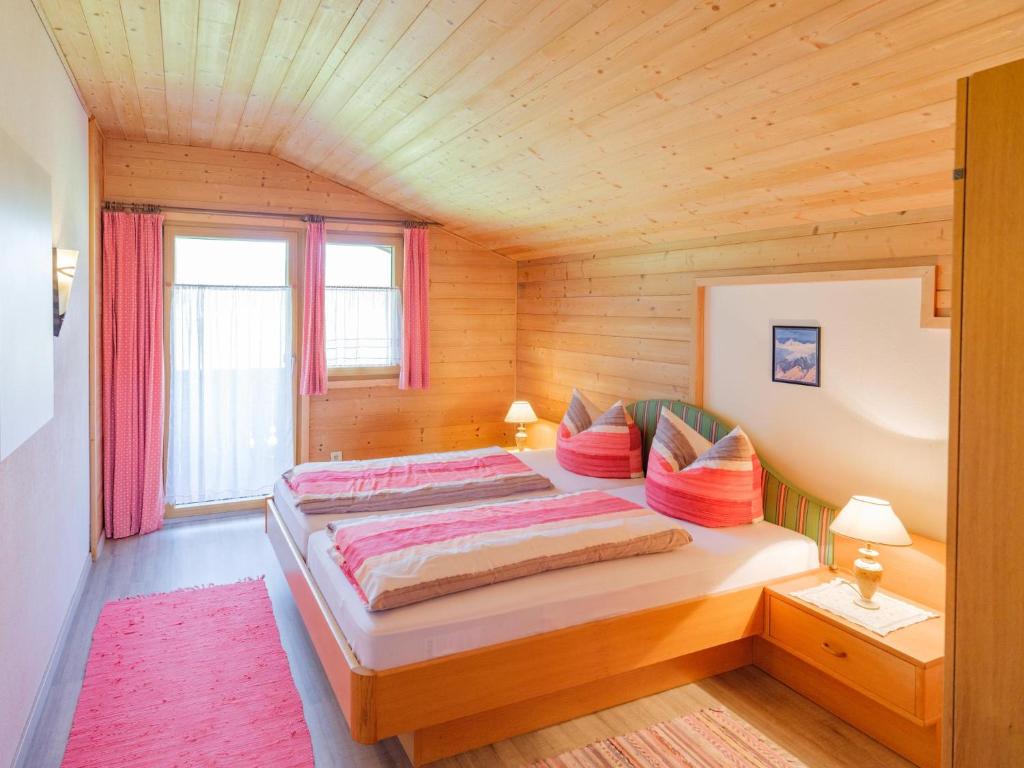 Postel nebo postele na pokoji v ubytování Haus Barbara