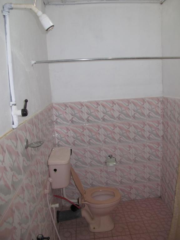 Koupelna v ubytování Gopalapuram Guest House
