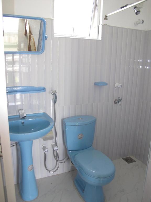 Koupelna v ubytování Gopalapuram Guest House