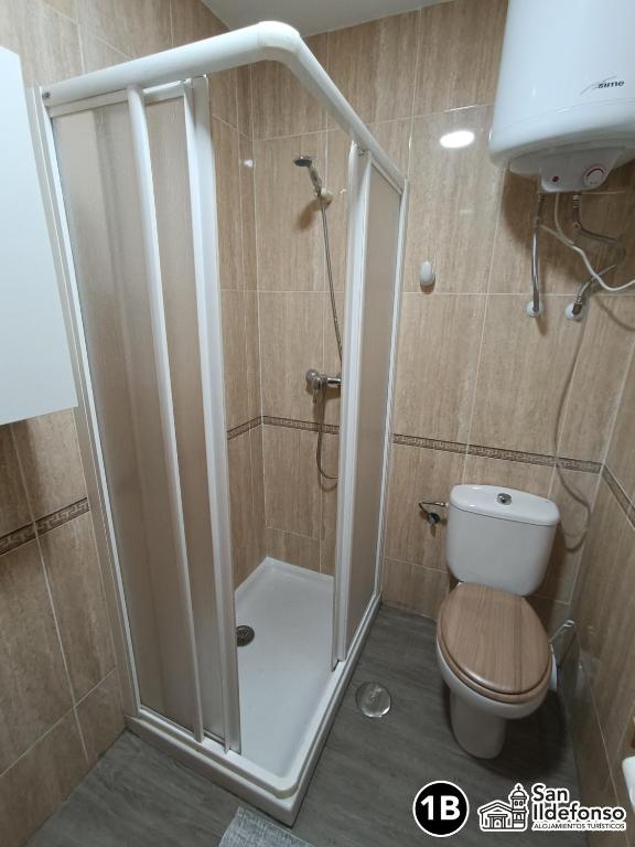 Kúpeľňa v ubytovaní Alojamientos San Ildefonso