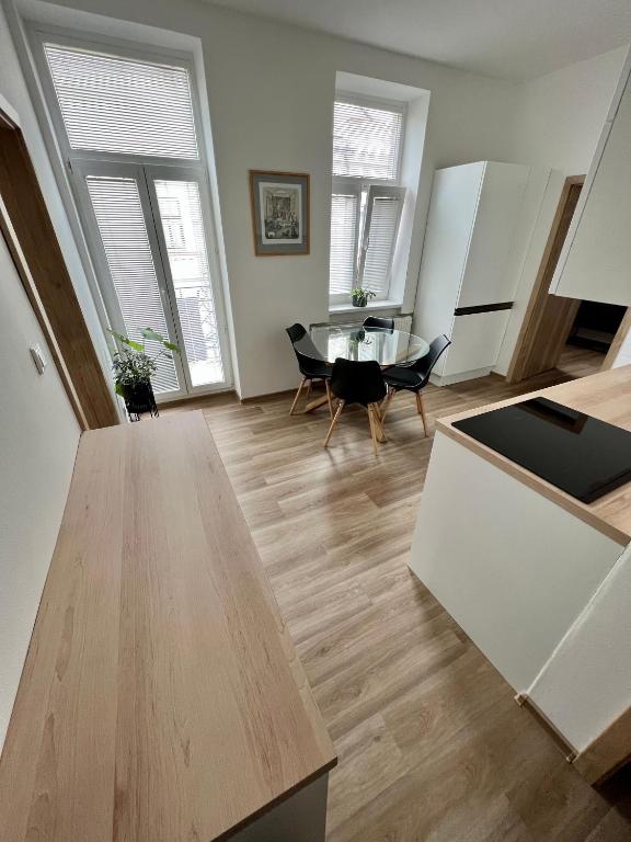 Posezení v ubytování Sušilova 14 apartments III