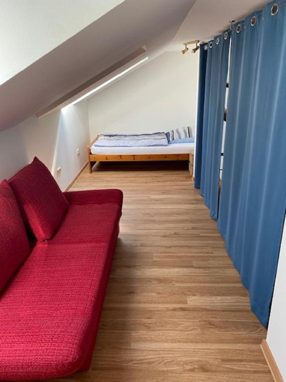 Postel nebo postele na pokoji v ubytování Ferienwohnung Elip