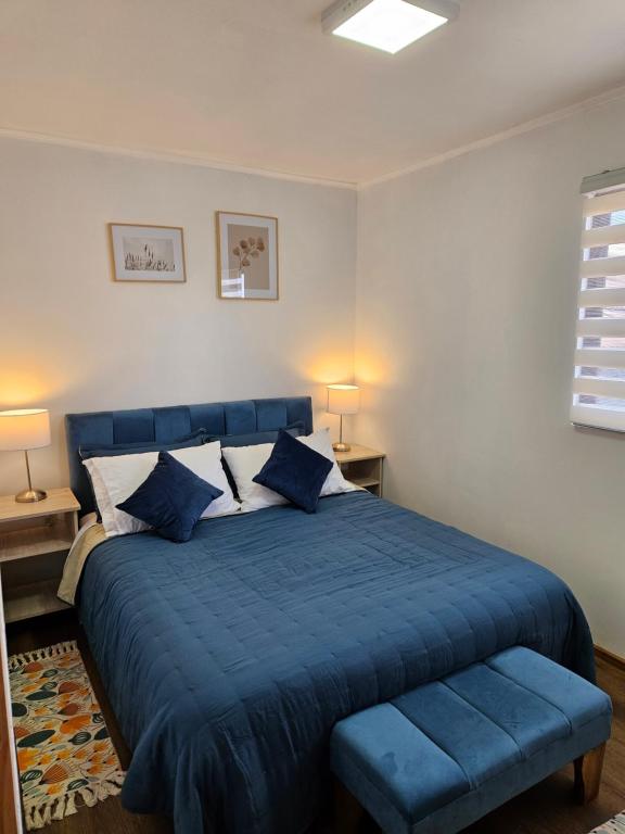 Katil atau katil-katil dalam bilik di Guest House Club Hípico