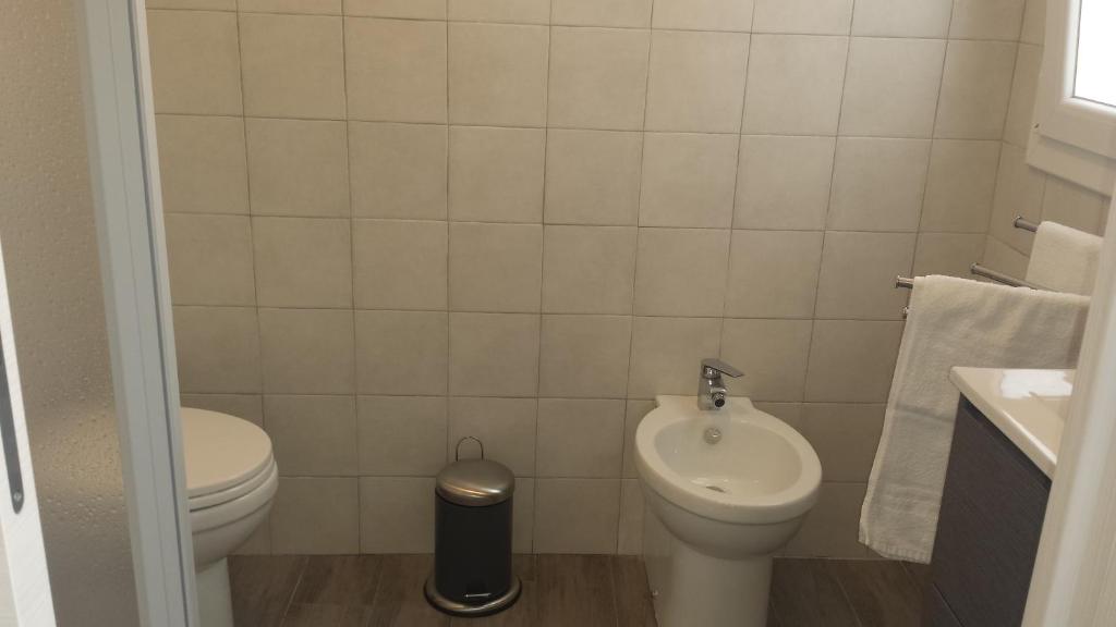 Koupelna v ubytování Beda Ragusa