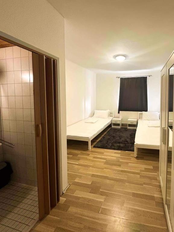 Postel nebo postele na pokoji v ubytování Adelin Vienna