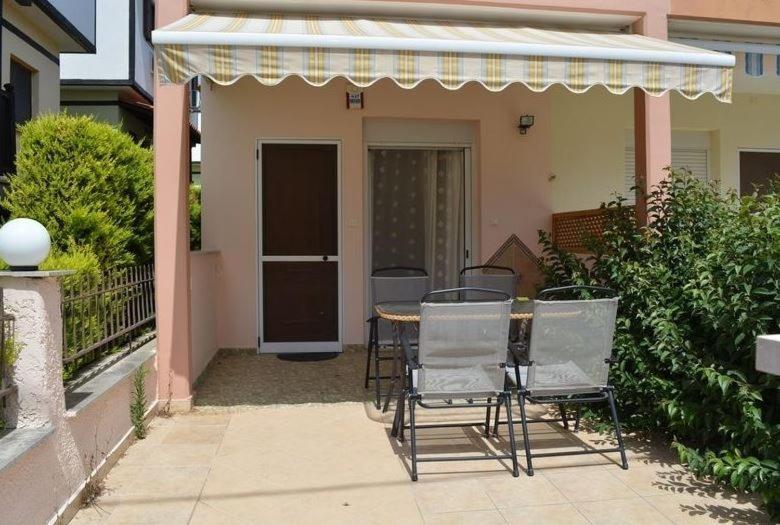 Balkón nebo terasa v ubytování Eva house