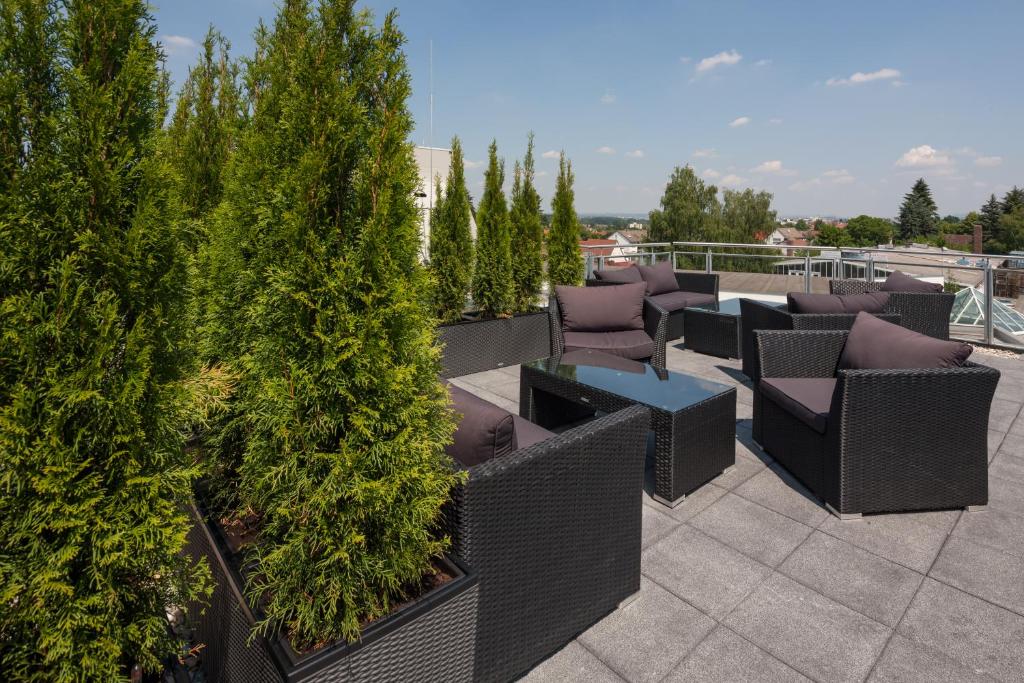 Posezení v ubytování hotel bomonti Nürnberg West