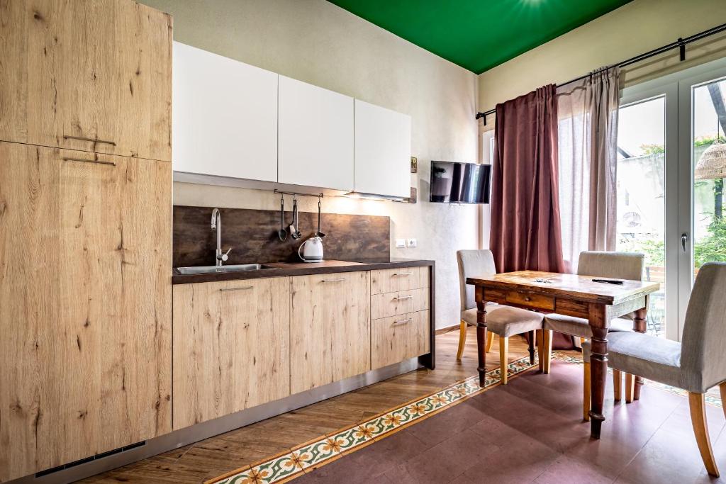 Kuchyňa alebo kuchynka v ubytovaní Roommo Apartments San Gallo