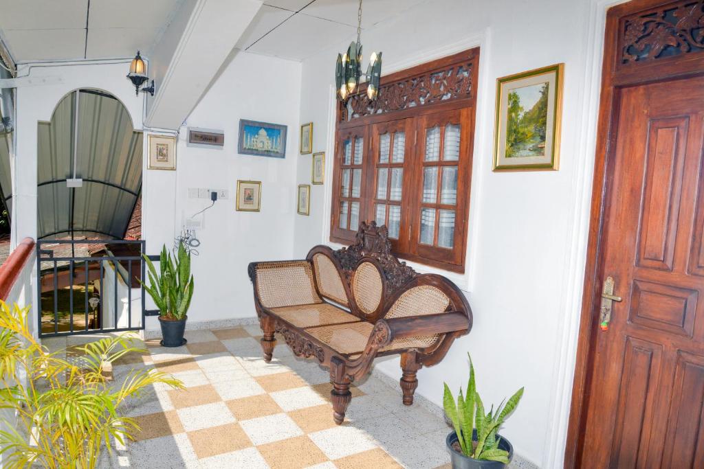 Posezení v ubytování Villa Methsandi