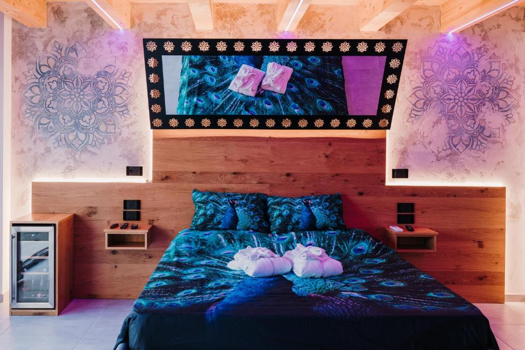 Ліжко або ліжка в номері Bed & Breakfast dei sogni