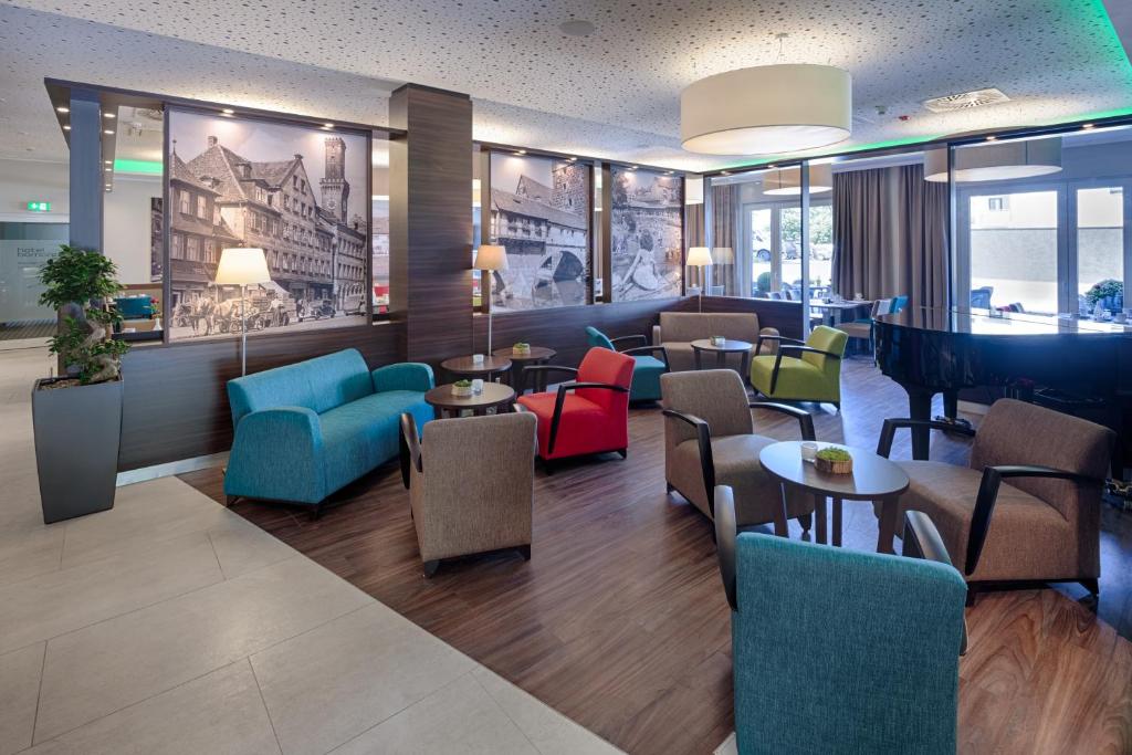 Posezení v ubytování hotel bomonti Nürnberg West