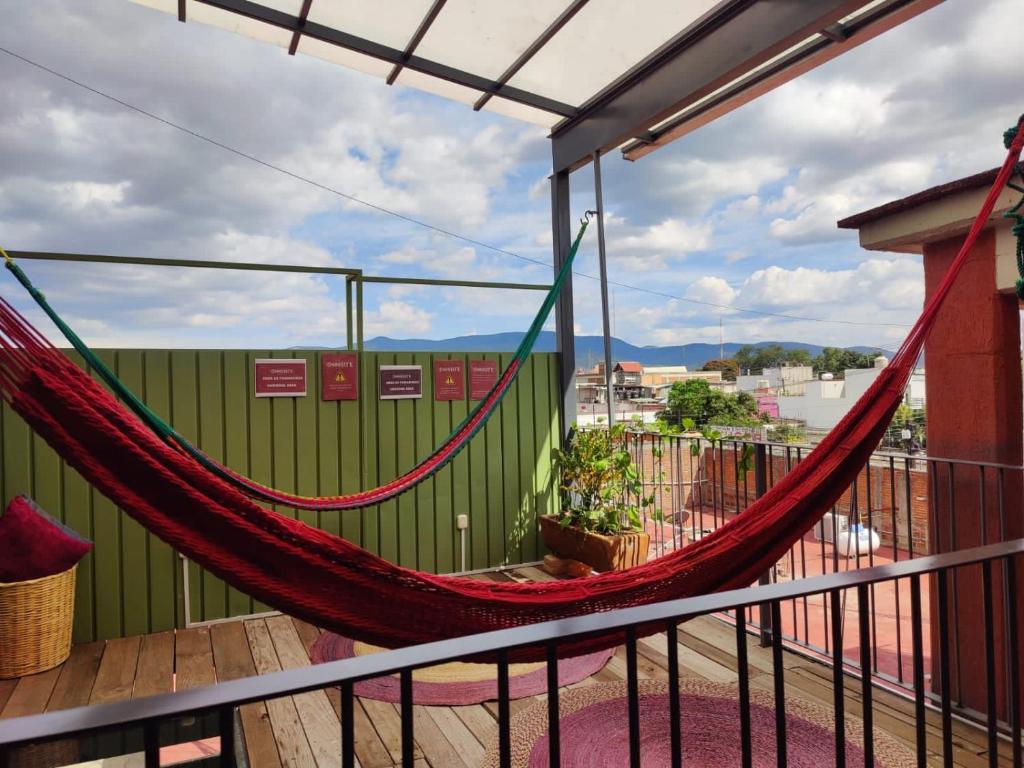 Balcone o terrazza di HOSTAL CHOCOLATE CALENDA