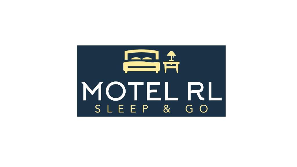 a logo for a hotel sleep and go at Motel RL in Oberthulba
