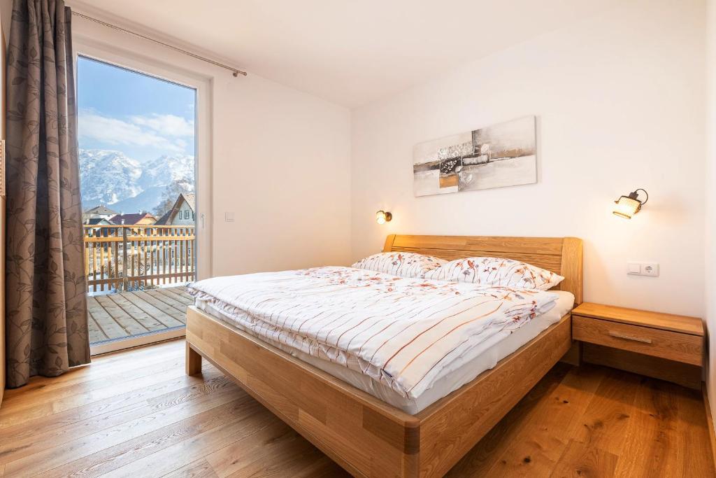 Postel nebo postele na pokoji v ubytování Ferienwohnung Kerstin