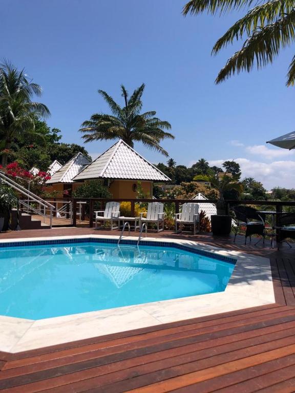 Bazén v ubytování Hotel Morro De São Paulo nebo v jeho okolí