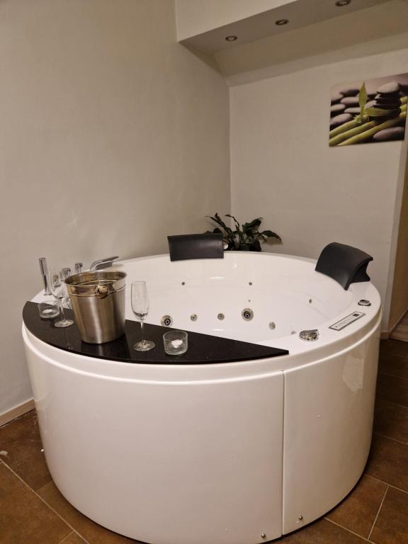 Kúpeľňa v ubytovaní Residence Dobrovského
