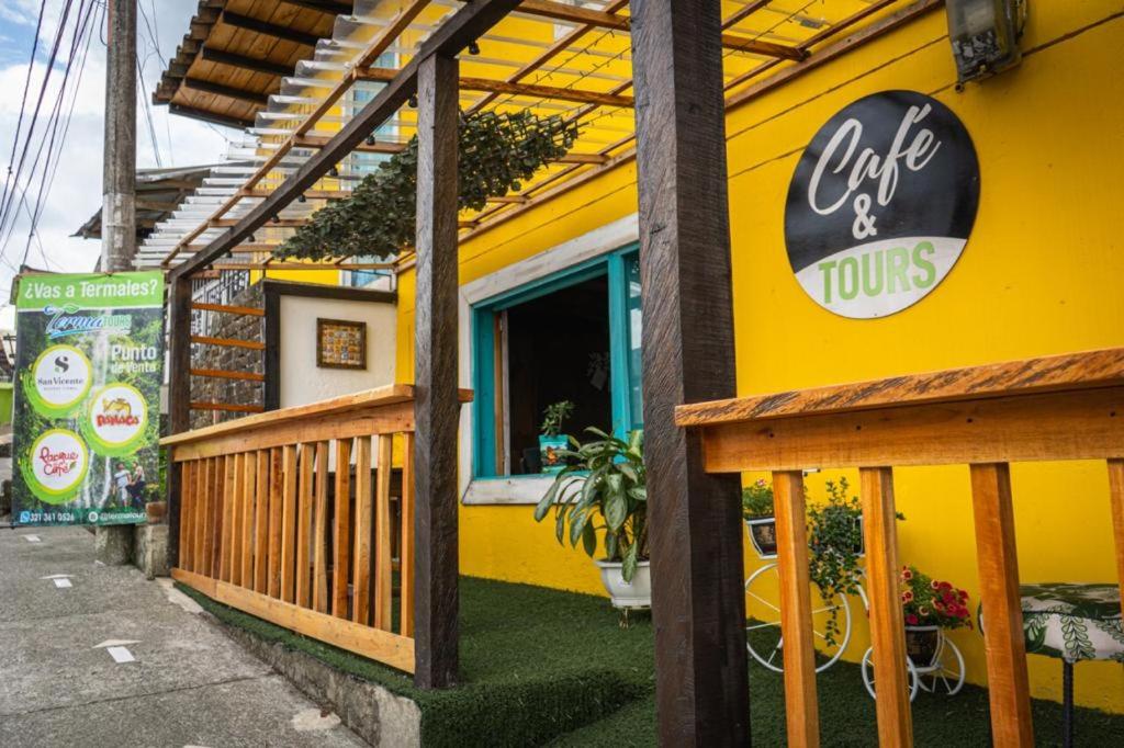 Certifikát, hodnocení, plakát nebo jiný dokument vystavený v ubytování Siete Hierbas Hostal