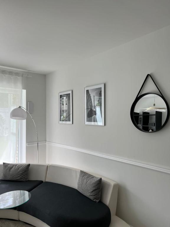 Posezení v ubytování Paris to Bochum, 4 Pers. Apartm.