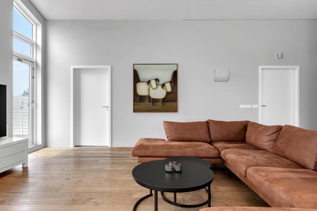 Posezení v ubytování Luxury Villa with River View